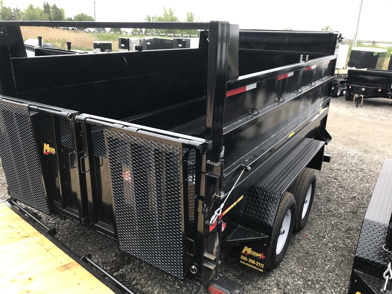 Cargo, Utility Trailers  2025 Miska 5 Ton High Side Dump Trailer Photo